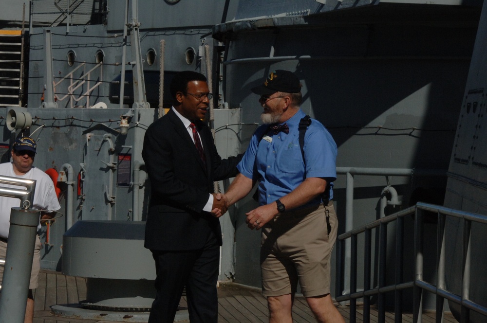 USS Wisconsin's 75th Anniversary