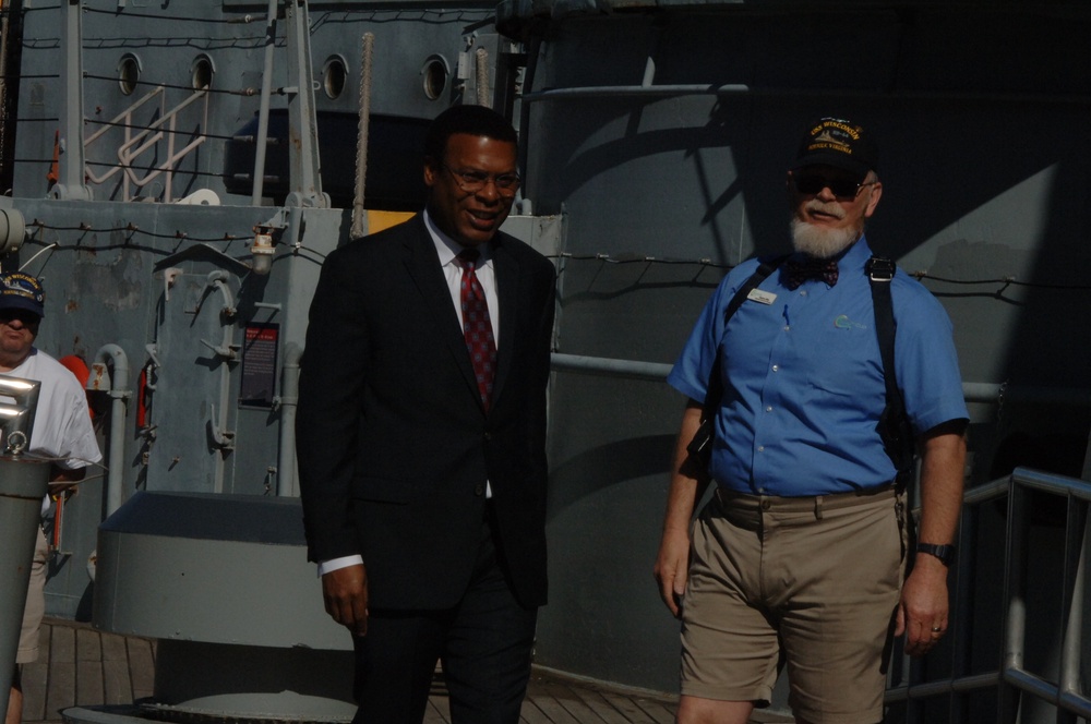 USS Wisconsin's 75th Anniversary