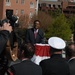 Norfolk's Mayor aboard the USS Wisconsin