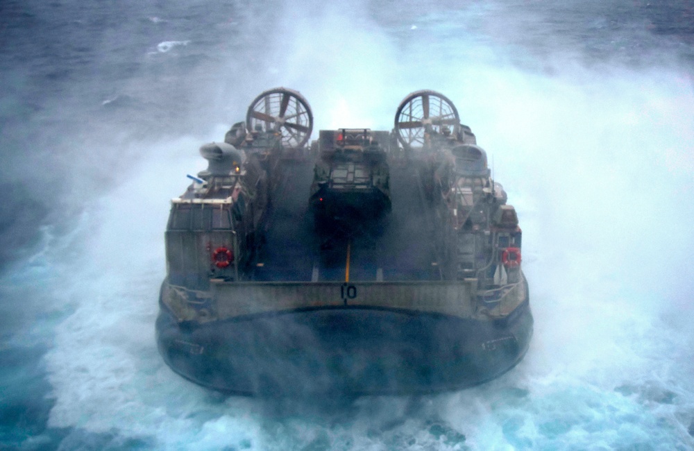 USS WASP (LHD 1) OPERATIONS AT SEA