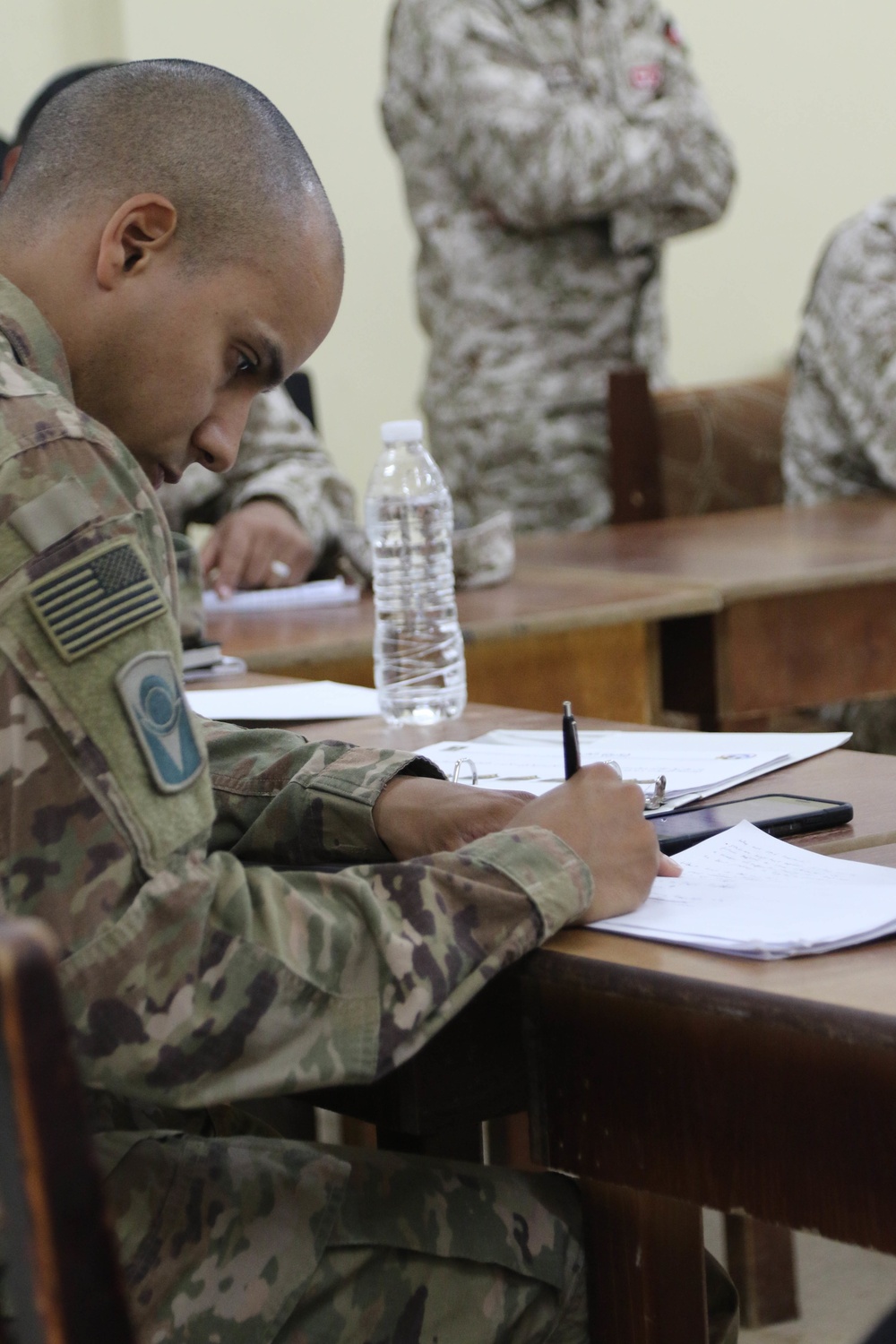 NCO Exchange between U.S. Army and Jordan Armed Forces