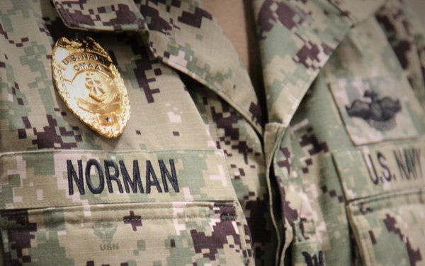 HM1 Kasey Norman Promoted Via Meritorious Advancement Progam