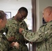 HM2 Stephon Moore Is Promoted Via Meritorious Advancement Program at Naval Hospital Rota