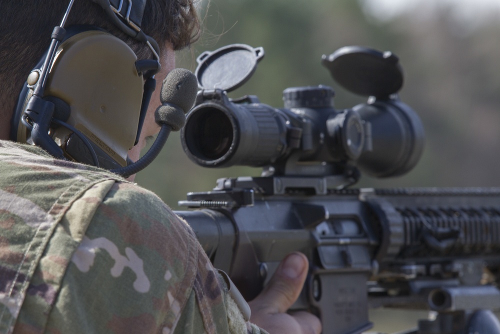 US and Israeli snipers send rounds downrange