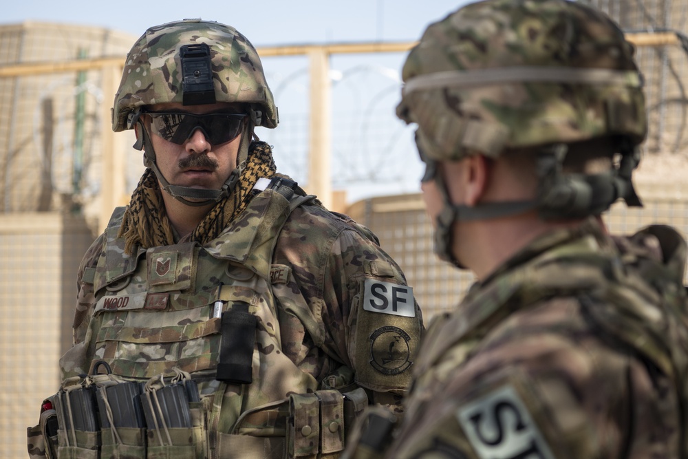 386 ESFS Defenders Provide Security at Al Taqaddum Air Base, Iraq