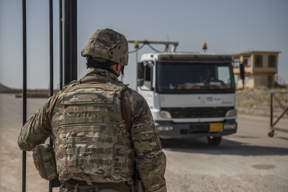 386 ESFS Defenders Provide Security at Al Taqaddum Air Base, Iraq