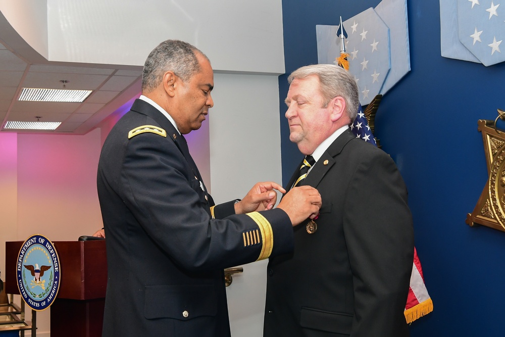 Retirement ceremony of Jack Skelly at the Pentagon