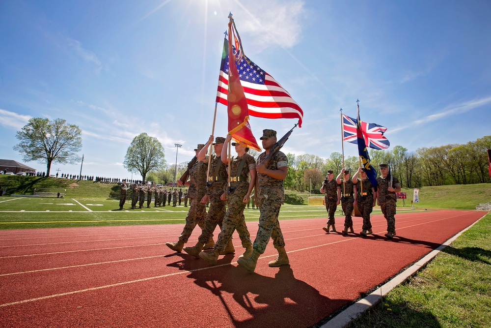 Royal Marine Sports Association Tour 2019 Opening Ceremony