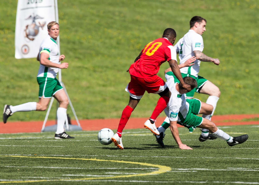Royal Marine Sports Association Tour 2019 Soccer Match