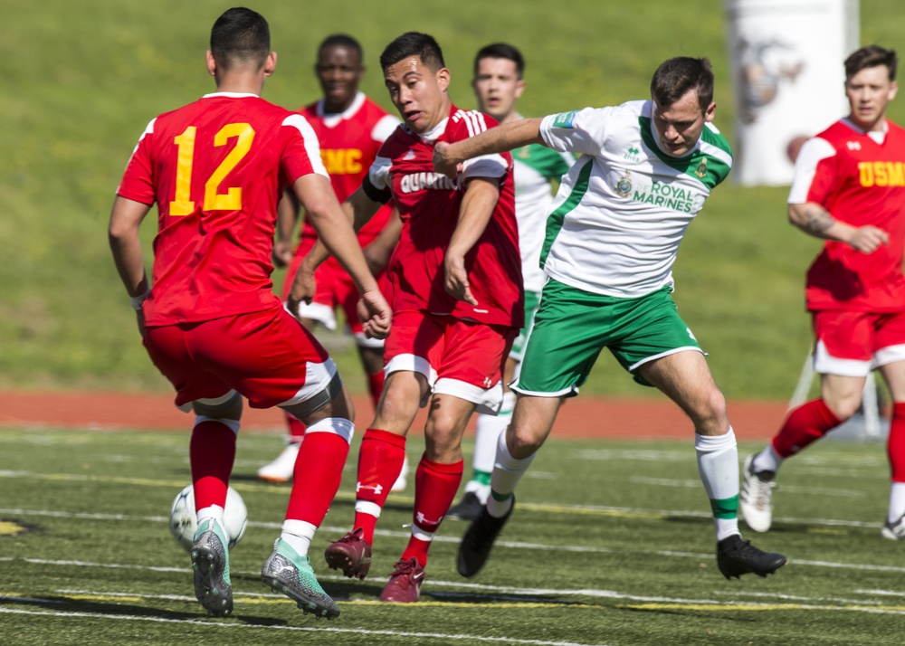 Royal Marine Sports Association Tour 2019 Soccer Match