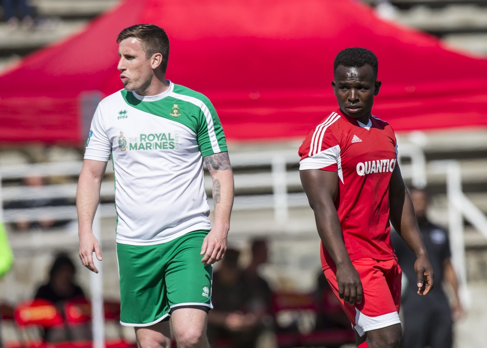Royal Marine Sports Association Tour 2019 Soccer Match