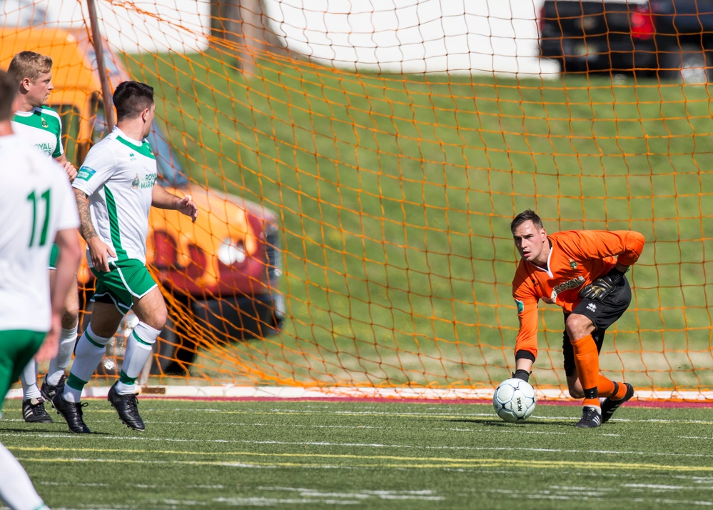 Royal Marine Sports Association Tour 2019 Soccer Match