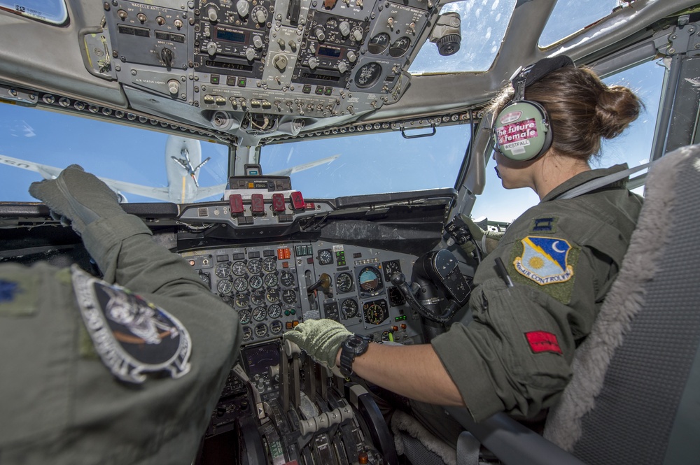 Team JSTARS women take to the skies to honor Women’s History Month