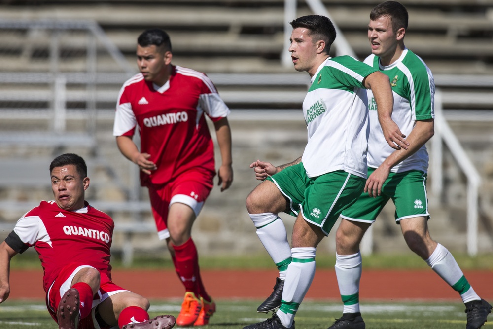 Royal Marine Sports Association Tour 2019 Soccer Match