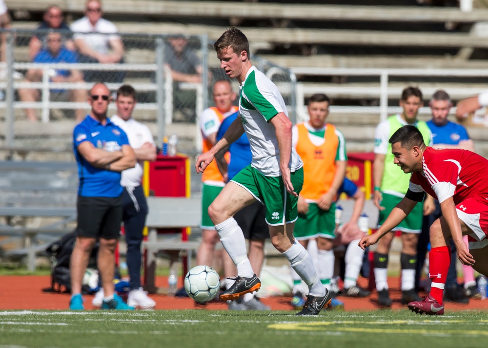 Royal Marine Sports Association Tour 2019 Soccer Match