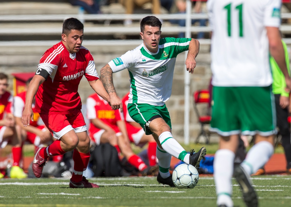 Royal Marine Sports Association Tour 2019 Soccer Match