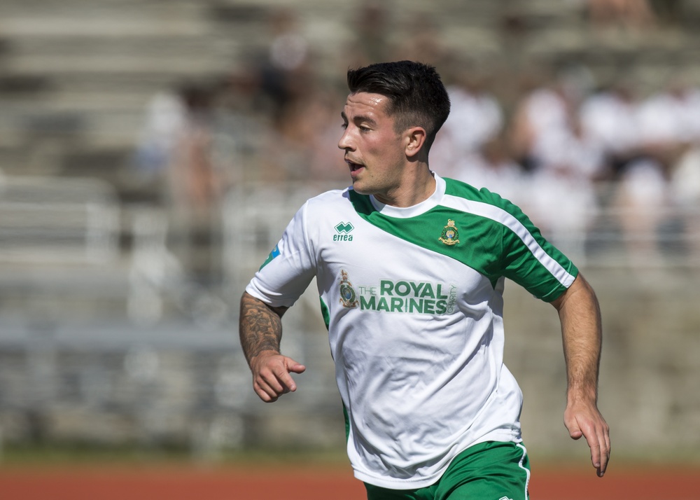 Royal Marine Sports Association Tour 2019 Soccer Match