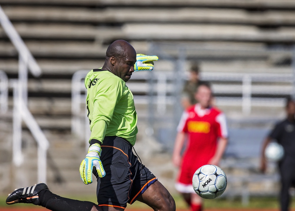 Royal Marine Sports Association Tour 2019 Soccer Match