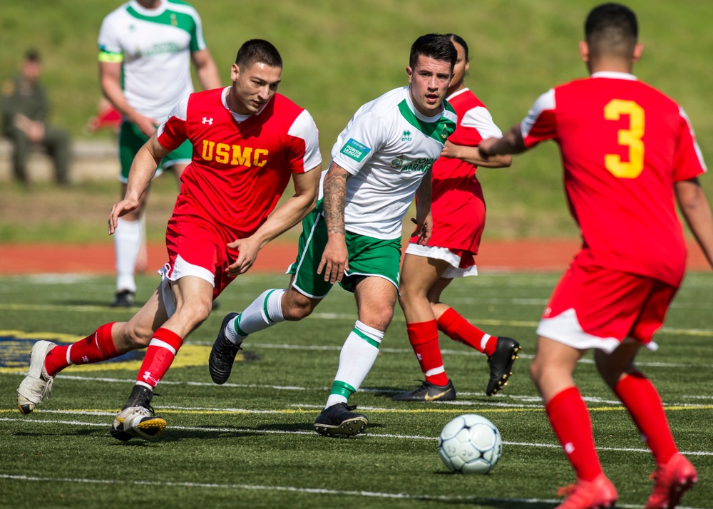 Royal Marine Sports Association Tour 2019 Soccer Match