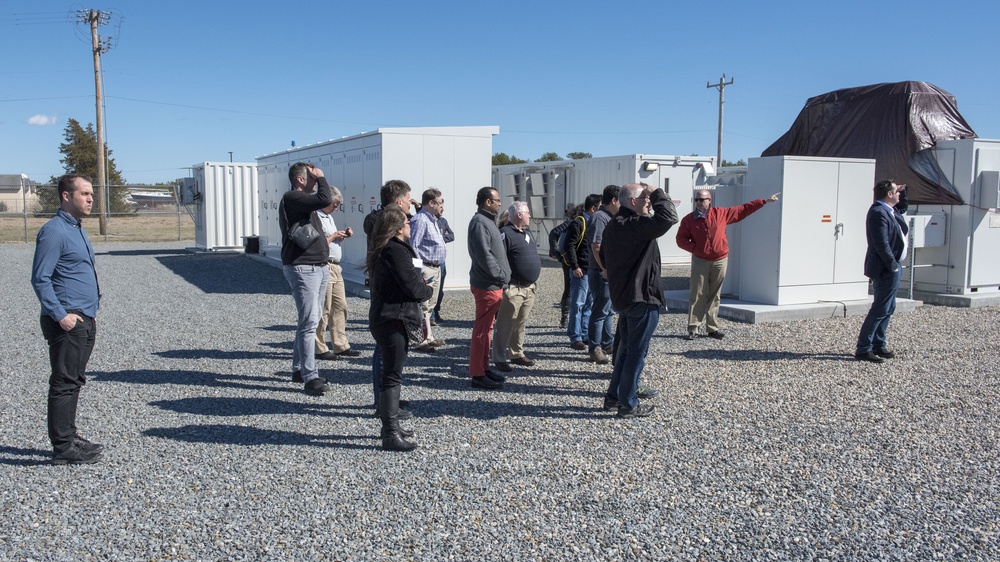 9th National Conference on Microgrids tours Otis Microgrid