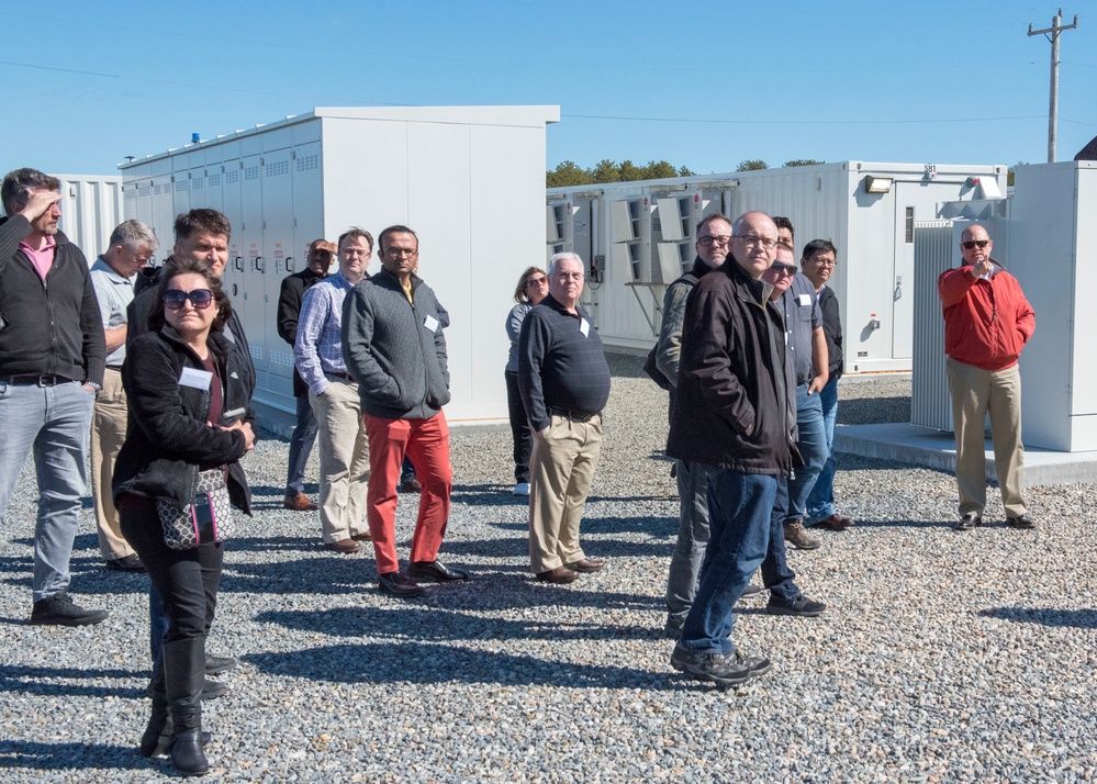 9th National Conference on Microgrids tours Otis Microgrid