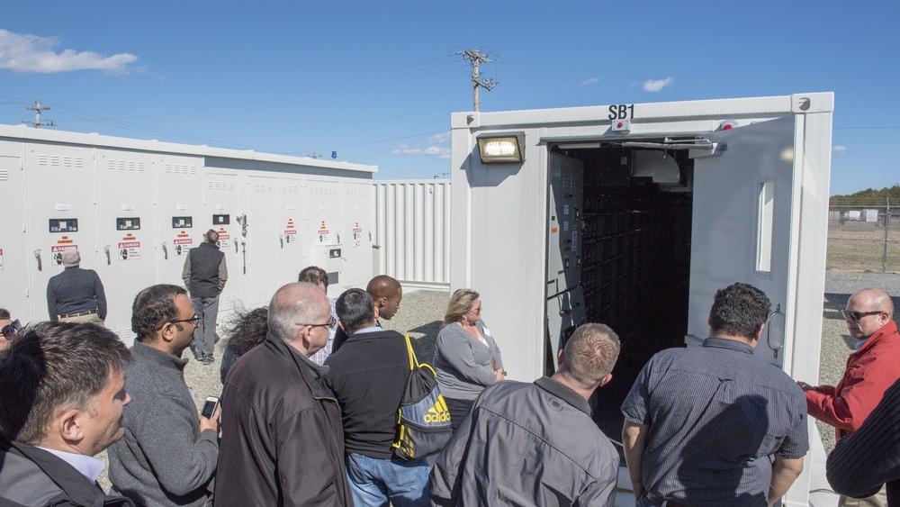 9th National Conference on Microgrids tours Otis Microgrid