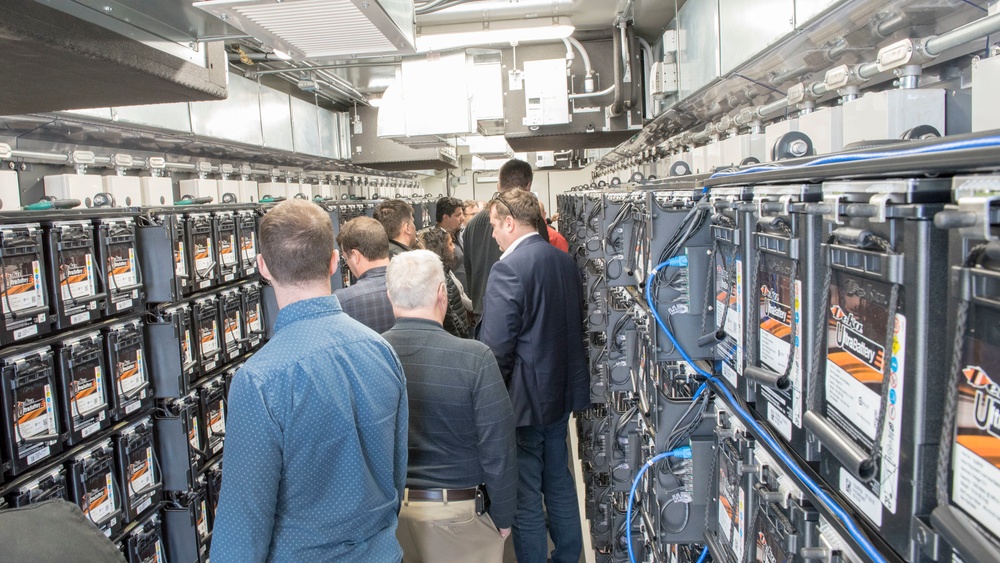 9th National Conference on Microgrids tours Otis Microgrid