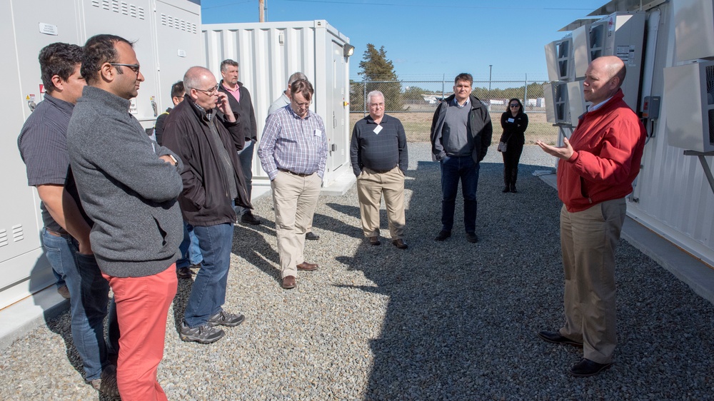 9th National Conference on Microgrids tours Otis Microgrid