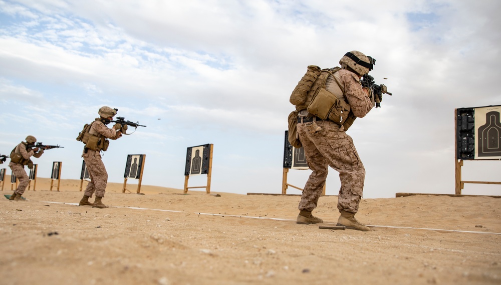 22nd MEU Combat Marksmanship Program Qualifications