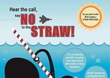 Langley AFB goes straw-free
