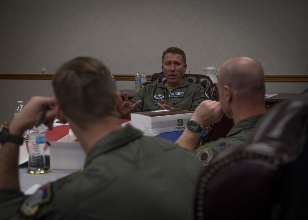 Maj. Gen. Doherty Visits Tyndall AFB