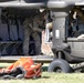 New York Army National Guard helicopters conduct fire bucket training on Round Lake