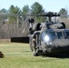 New York Army National Guard helicopters conduct fire bucket training on Round Lake