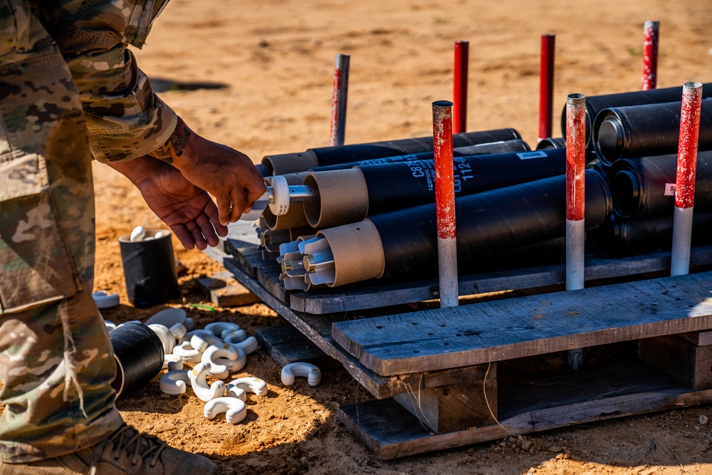 Live-fire exercise, Red Cloud Range, 2019 Best Mortar Competition