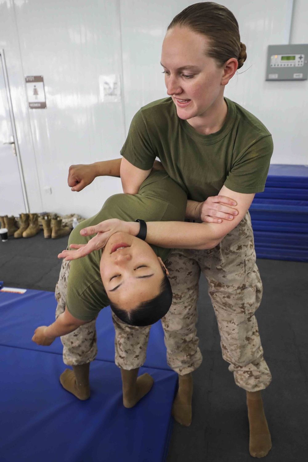 Female Engagement Team Jordan Detainee Handling Training