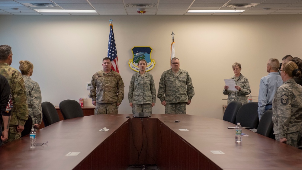 Tech Sgt. Taylor Thomas promoted to Master Sgt.