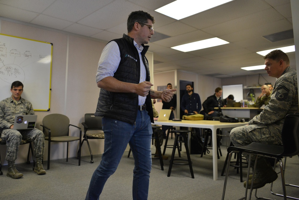 ISR Group at Beale connects Airmen to commercial innovators at Collider Demo