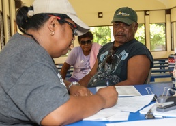 U.S. Army Medical Team Performs Community Health Engagement on Palauan States of Angaur and Peleliu