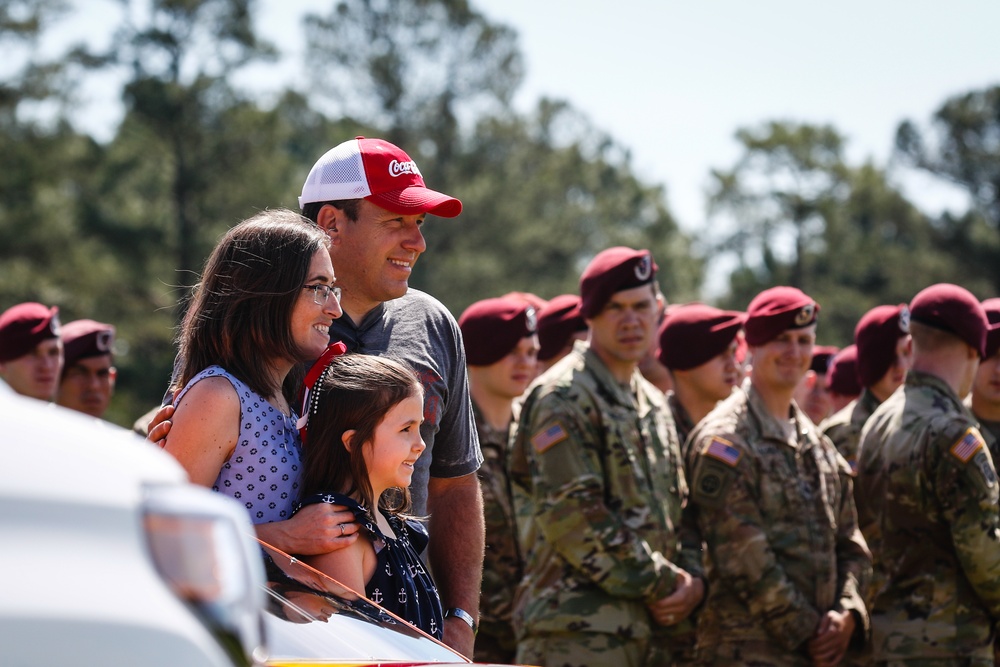Fort Bragg hosts NASCAR, honors Gold Star Family at military appreciation day event
