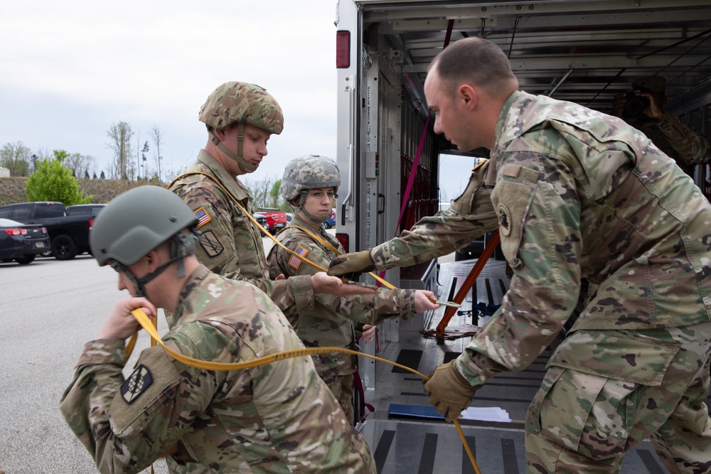 165th Quartermaster Company Jump