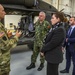 Albanian Minister of Defense visits New Jersey Army National Guard Aviation Facility
