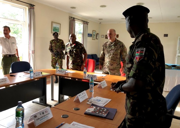 CJTF-HOA deputy commanding general visits Kenya