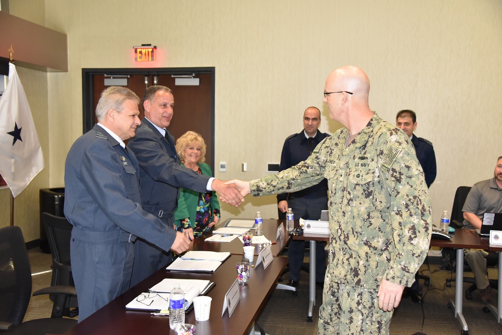 Hellenic Air Force visits six-year partner, DLA Distribution