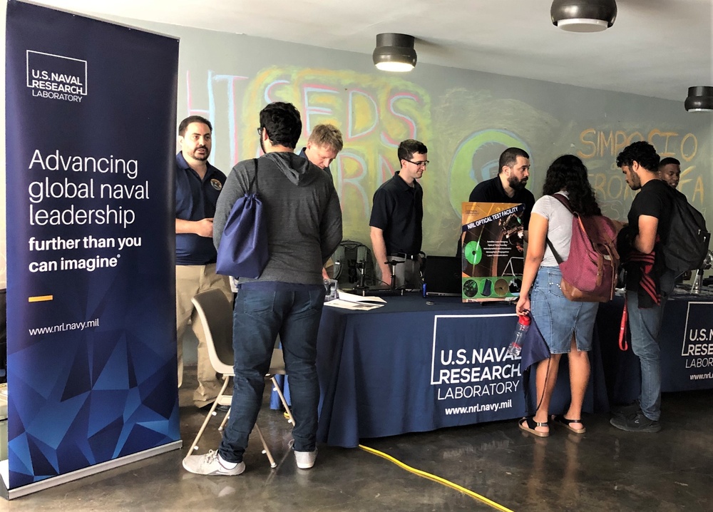 U.S. Naval Research Laboratory inspires the next generation of scientists during Navy Week Puerto Rico