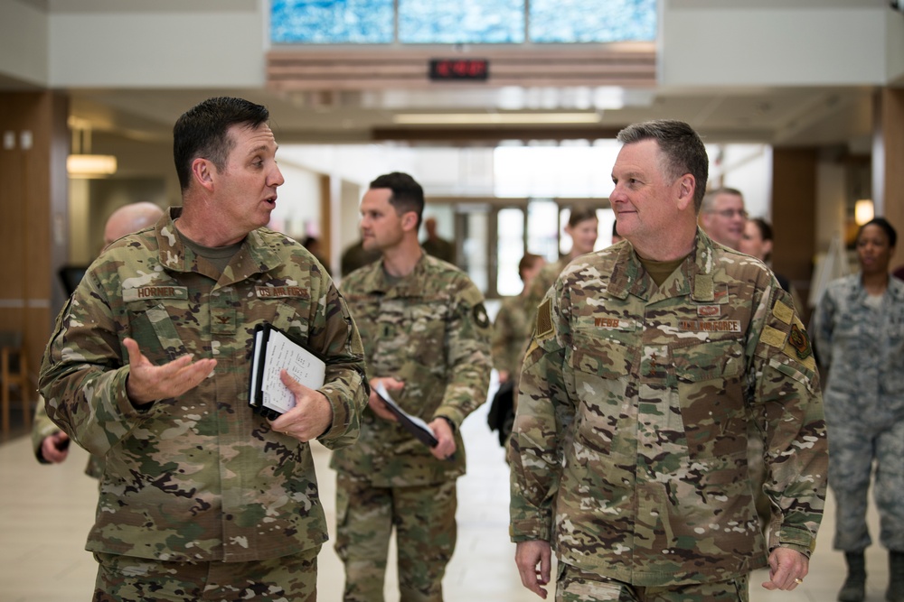 AFSOC commander, command chief pays visit to Cannon