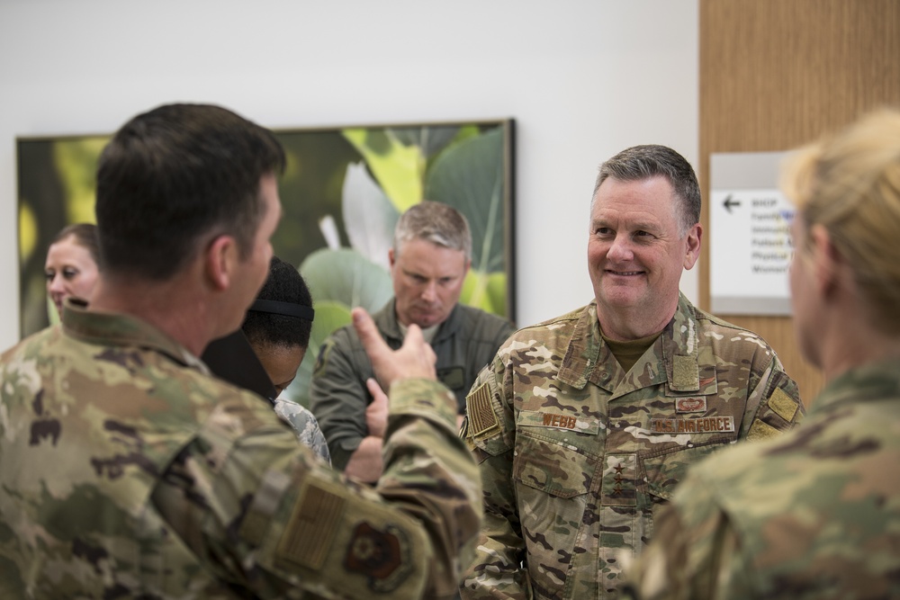 AFSOC commander, command chief pays visit to Cannon