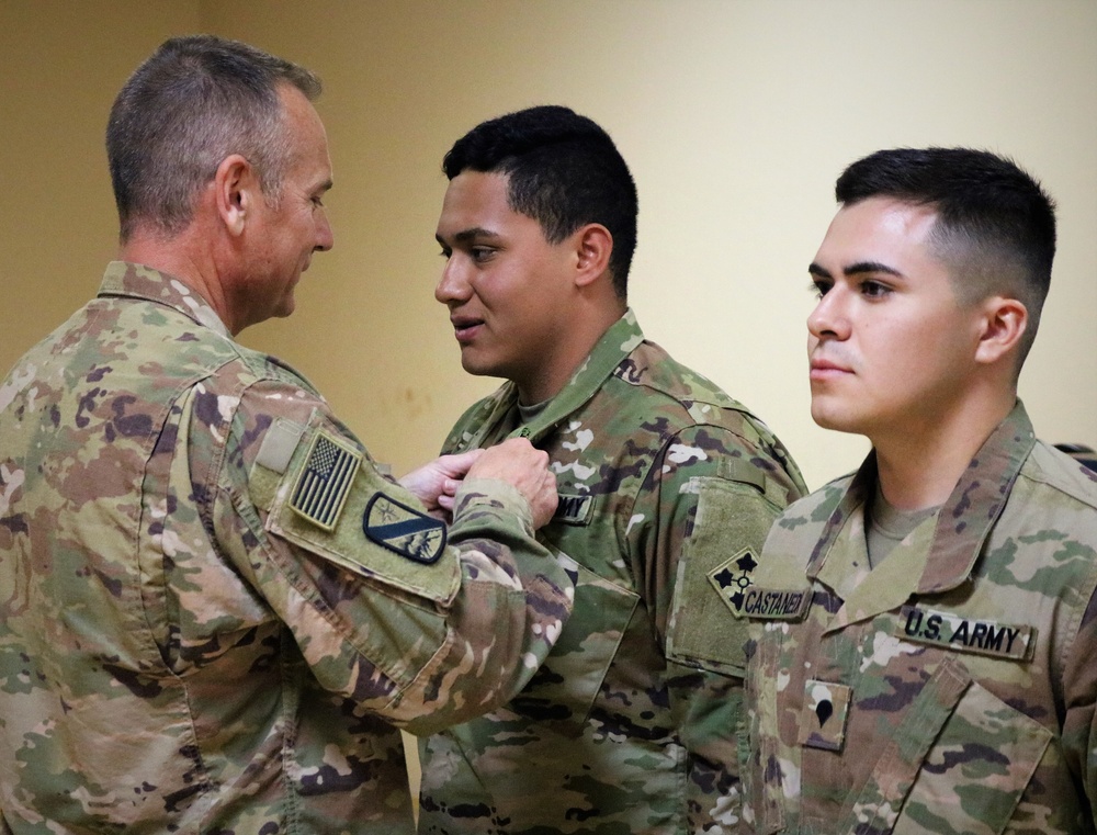 247th Quartermaster Company Certificates of Achievement and Awards Ceremony