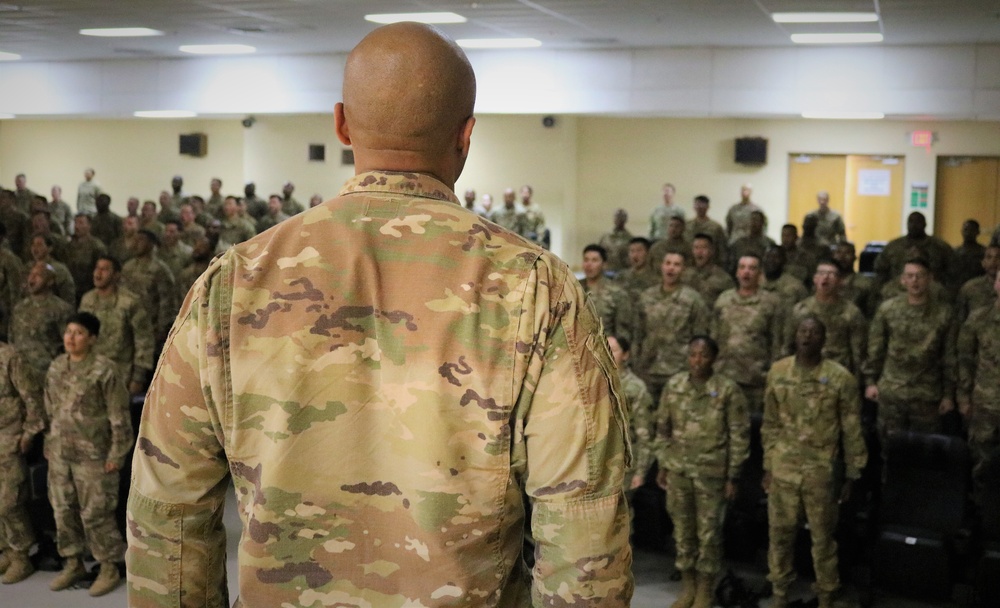 247th Quartermaster Company Certificates of Achievement and Awards Ceremony