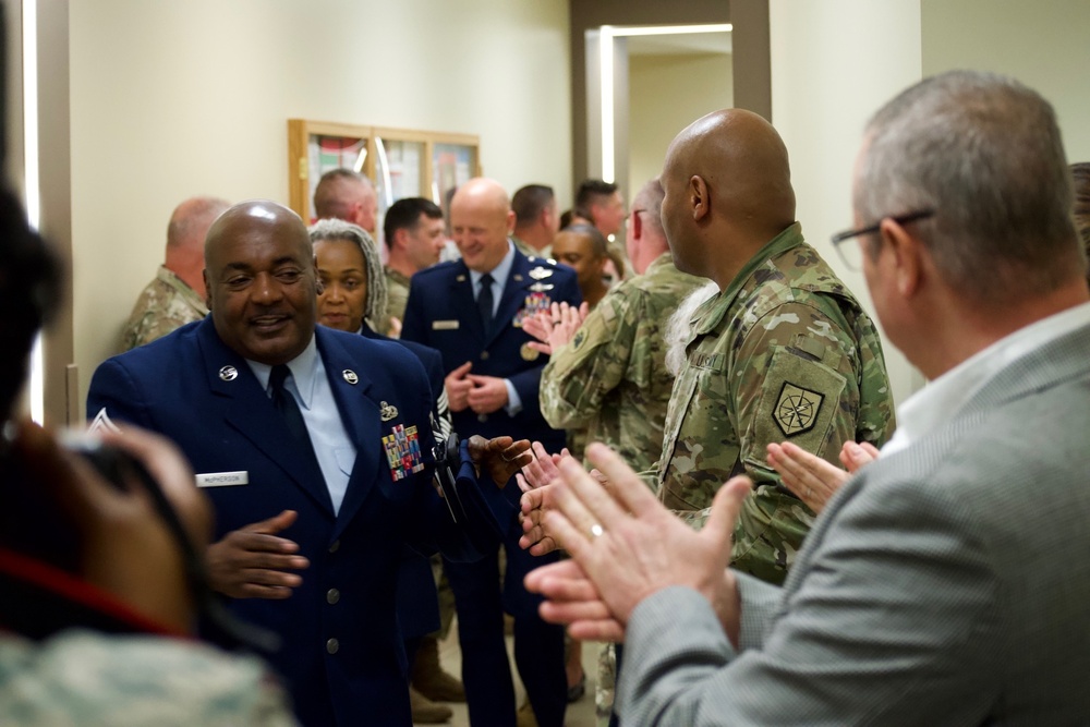 Georgia Air National Guard's State Command Chief's &quot;clap-out&quot;