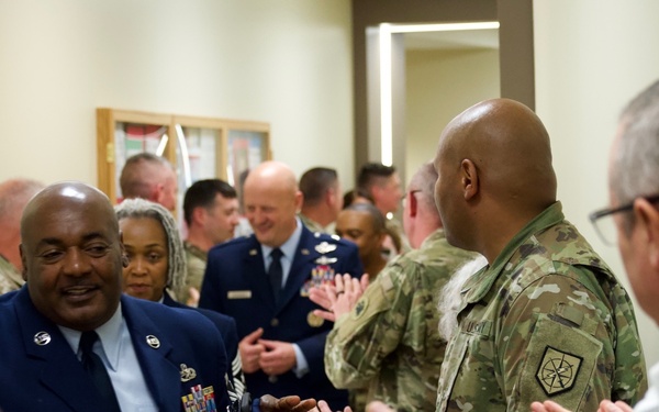 Georgia Air National Guard's State Command Chief's &quot;clap-out&quot;